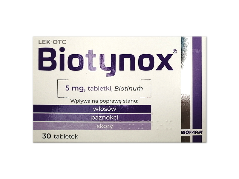 Biotynox, tabletki, 5 mg