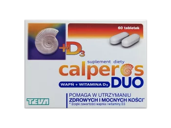 Zdjęcie produktu Calperos Duo, tabletki, 500 mg+880 j.m.