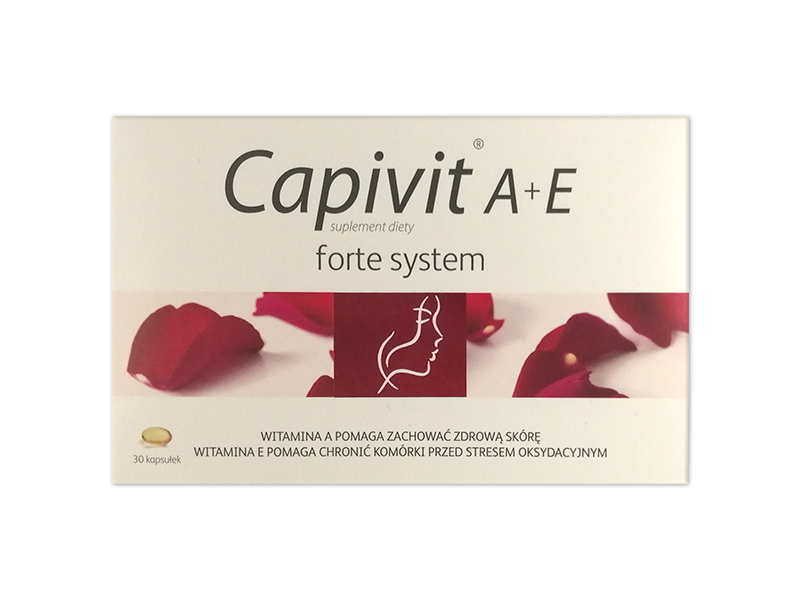 Capivit A+E Forte System, kapsułki