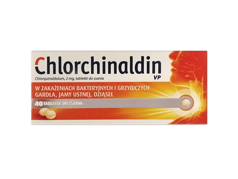 Zdjęcie Chlorchinaldin VP, tabletki do ssania, 2 mg