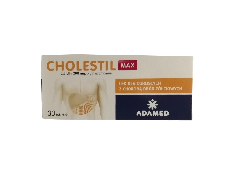 Cholestil Max, tabletki, 200 mg