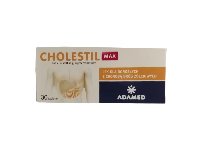 Zdjęcie Cholestil Max, tabletki, 200 mg