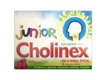 Zdjęcie produktu Cholinex Junior, pastylki do ssania