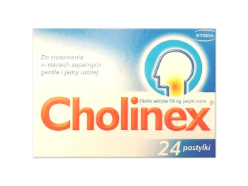 Zdjęcie produktu Cholinex, pastylki do ssania, 150 mg