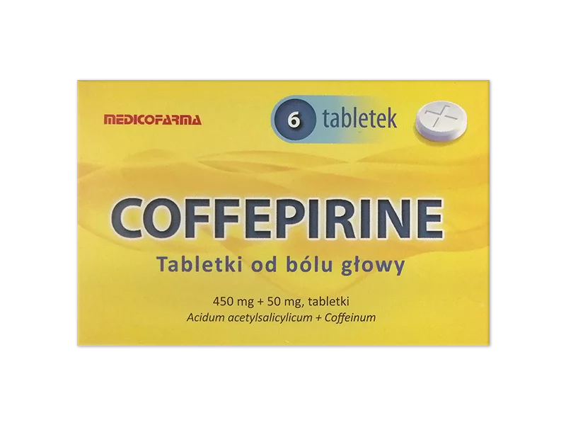 Zdjęcie Coffepirine, tabletki, 450mg+50 mg