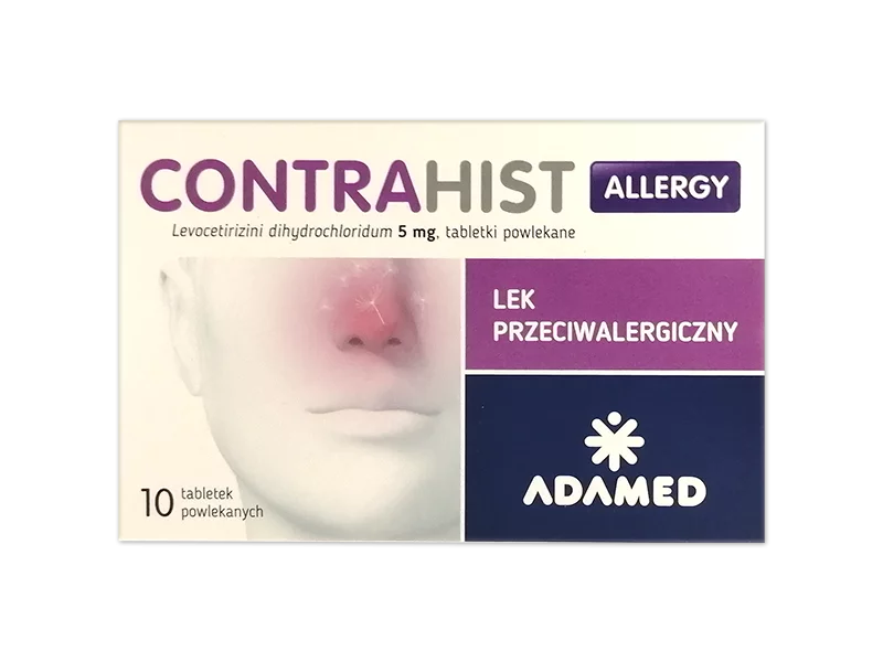 Zdjęcie Contrahist Allergy, tabletki powlekane, 5 mg