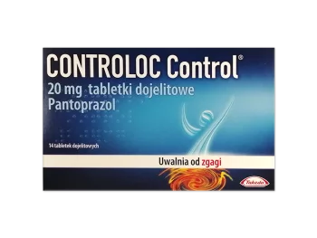 Zdjęcie produktu Controloc Control, tabletki dojelitowe, 20 mg