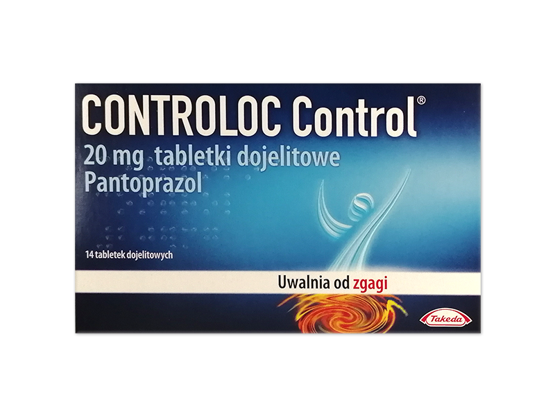 Controloc Control, tabletki dojelitowe, 20 mg