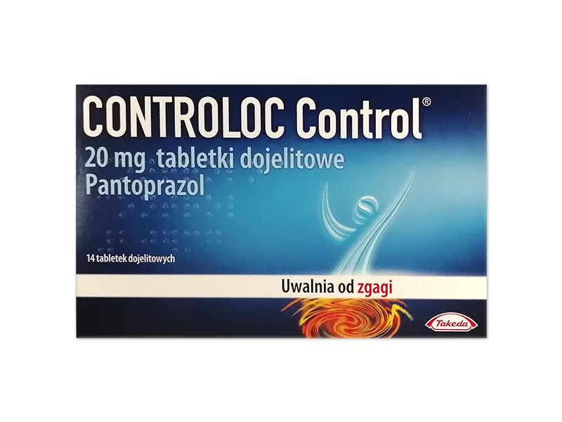 Zdjęcie Controloc Control, tabletki dojelitowe, 20 mg