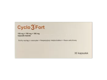 Zdjęcie produktu Cyclo 3 Fort, kapsułki, 150 mg+150 mg+100 mg