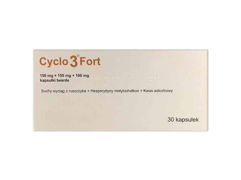 Zdjęcie Cyclo 3 Fort, kapsułki, 150 mg+150 mg+100 mg