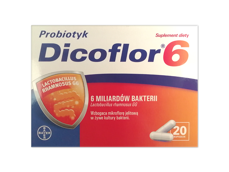 Dicoflor 6, kapsułki