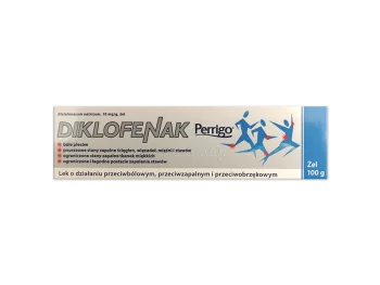 Zdjęcie produktu Diklofenak Perrigo, żel, 10 mg/g