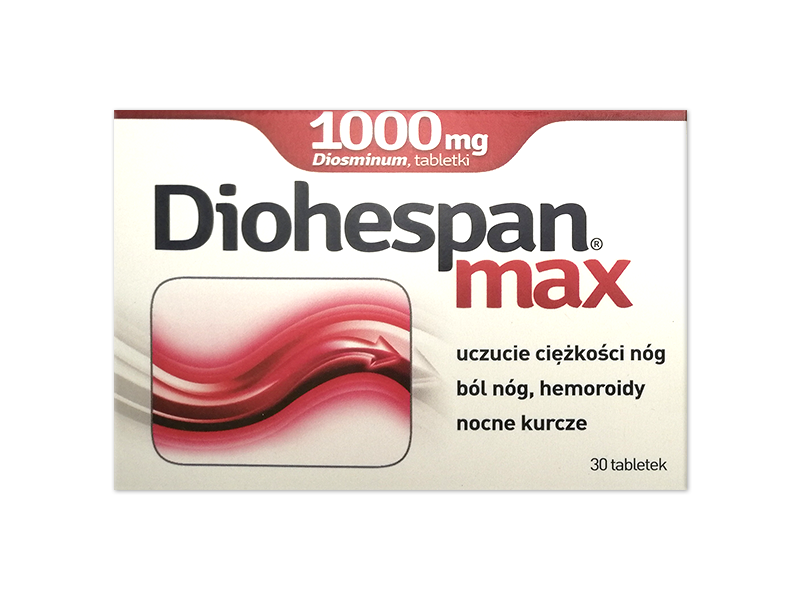 Diohespan Max, tabletki, 1000 mg