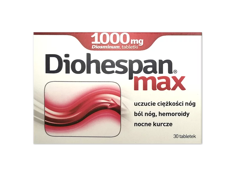 Zdjęcie Diohespan Max, tabletki, 1000 mg