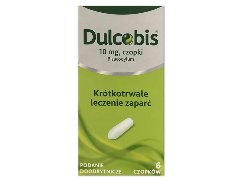 Zdjęcie Dulcobis, czopki, 10 mg