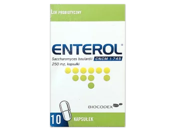 Zdjęcie produktu Enterol, kapsułki, 250 mg