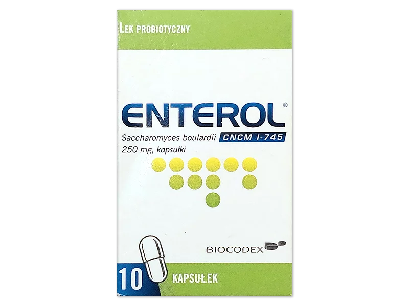 Zdjęcie Enterol, kapsułki, 250 mg