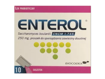 Zdjęcie produktu Enterol, saszetki, 250 mg