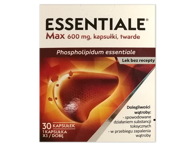 Essentiale Max, kapsułki, 600 mg