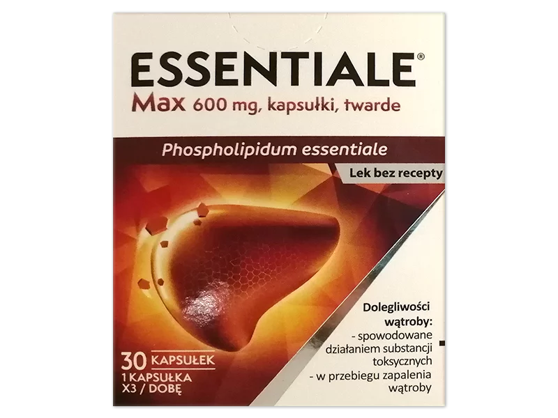 Zdjęcie Essentiale Max, kapsułki, 600 mg