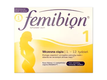 Zdjęcie produktu Femibion 1 wczesna ciąża, tabletki powlekane