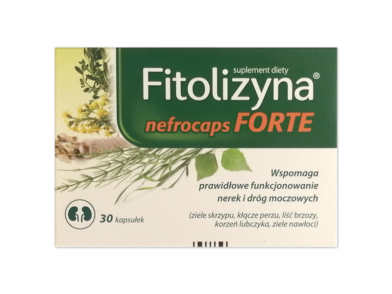 Fitolizyna Nefrocaps Forte, kapsułki