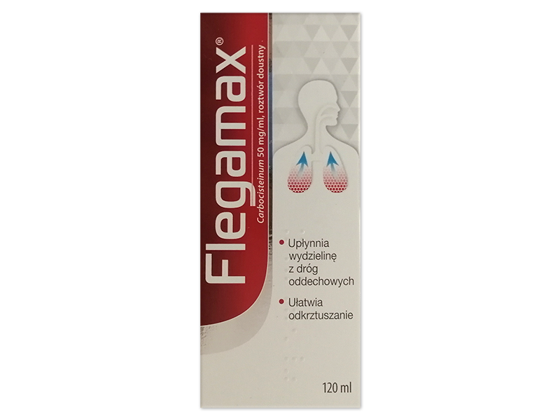 Flegamax, roztwór doustny, 50 mg/ml