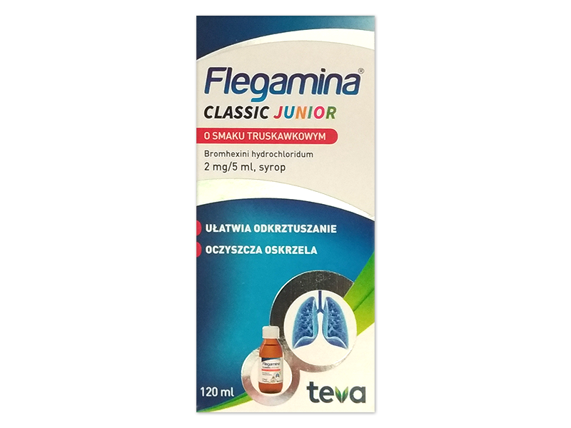 Flegamina Junior, syrop, 2 mg/5 ml