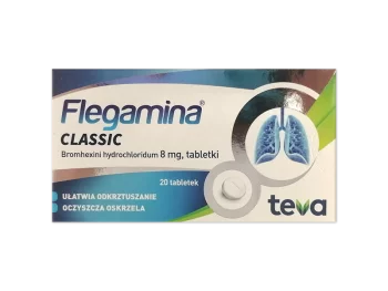 Zdjęcie produktu Flegamina, tabletki, 8 mg