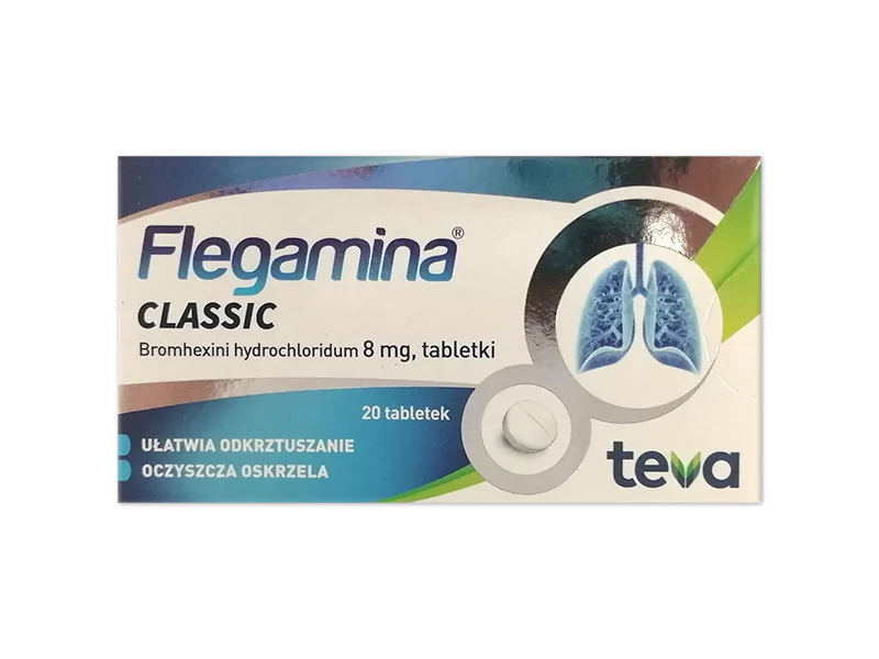 Zdjęcie Flegamina, tabletki, 8 mg