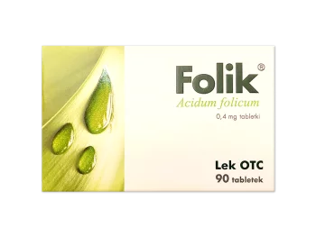 Zdjęcie produktu Folik, tabletki, 0,4 mg