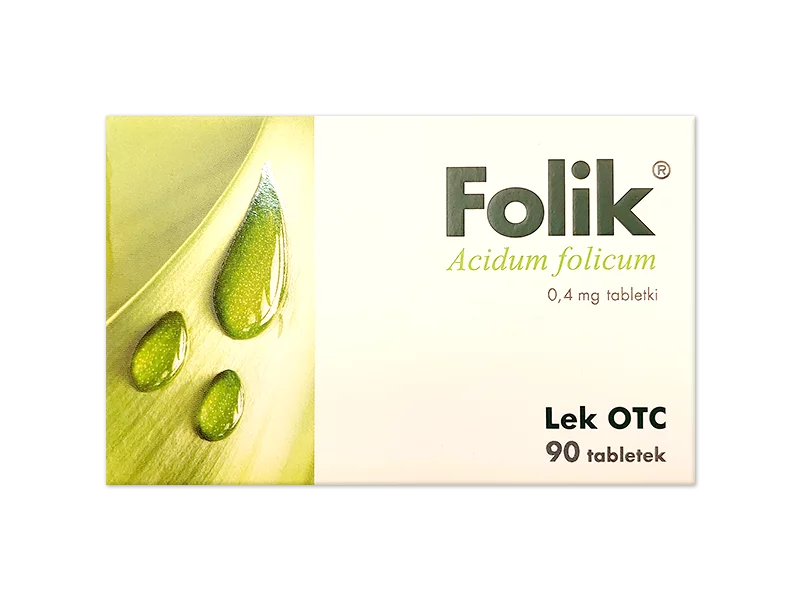 Zdjęcie Folik, tabletki, 0,4 mg