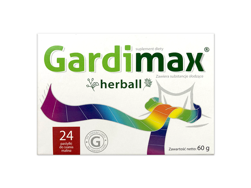 Gardimax Herball, pastylki do ssania