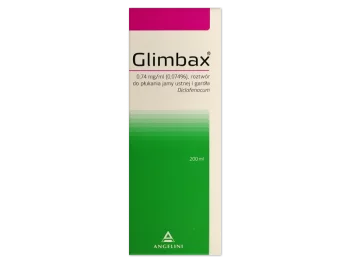 Zdjęcie produktu Glimbax, roztwór do jamy ustnej, 0,74 mg/ml