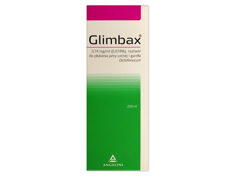 Glimbax, roztwór do jamy ustnej, 0,74 mg/ml