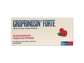 Zdjęcie produktu Groprinosin Forte, syrop, 500 mg/5 ml