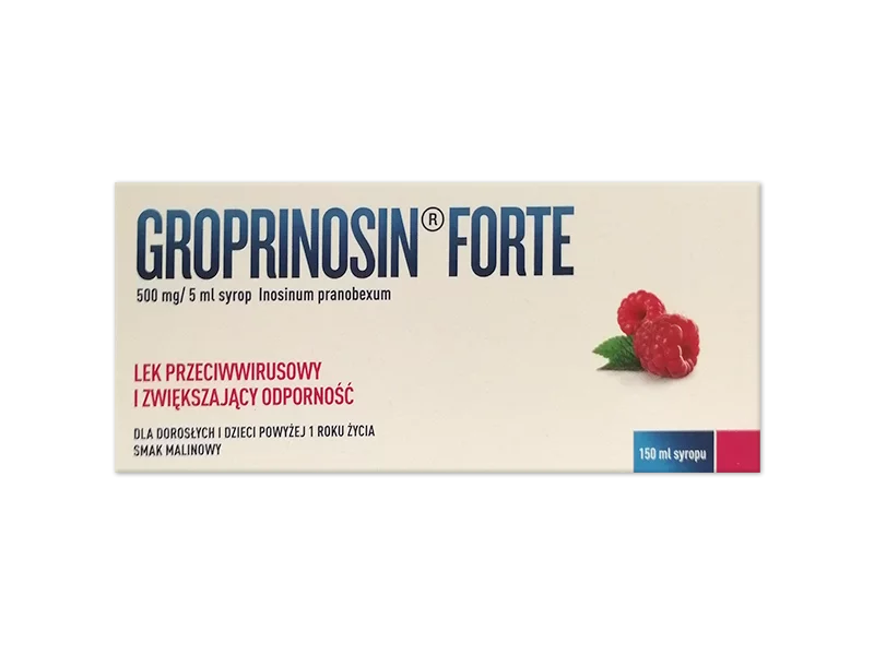 Zdjęcie Groprinosin Forte, syrop, 500 mg/5 ml