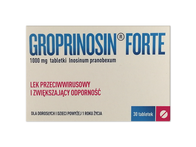 Groprinosin Forte, tabletki, 1000 mg