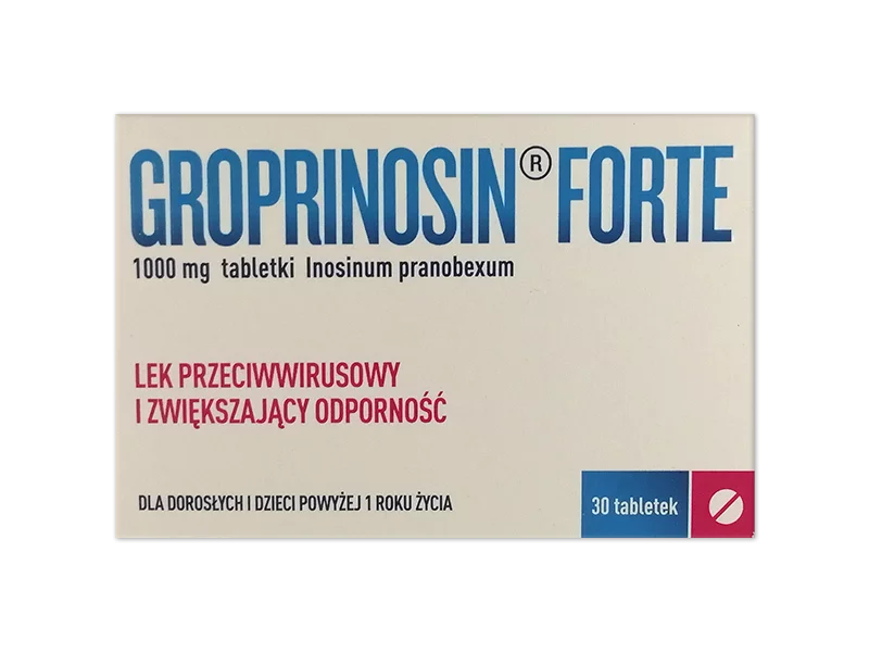 Zdjęcie Groprinosin Forte, tabletki, 1000 mg