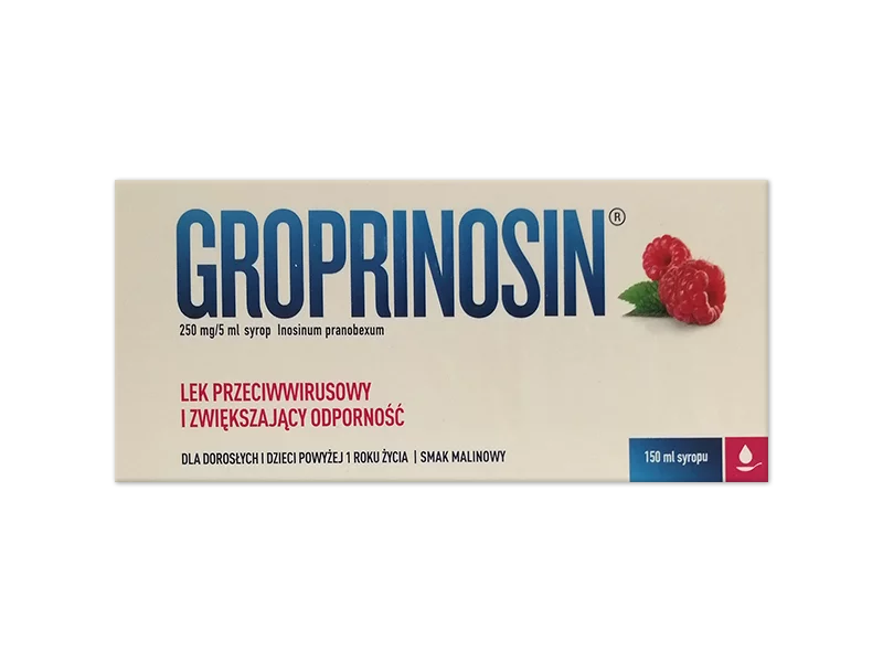 Zdjęcie Groprinosin, syrop, 50 mg/ml