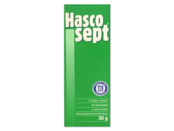 Zdjęcie produktu Hascosept, aerozol do stosowania w jamie ustnej, 1,5 mg/g