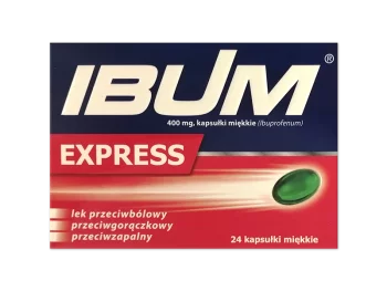 Zdjęcie produktu Ibum Express, kapsułki miękkie, 400 mg