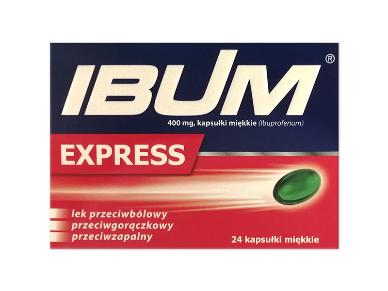 Ibum Express, kapsułki miękkie, 400 mg