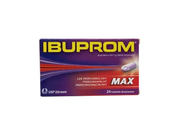 Zdjęcie produktu Ibuprom Max, tabletki powlekane, 400 mg