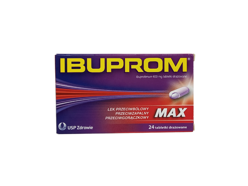 Ibuprom Max, tabletki powlekane, 400 mg