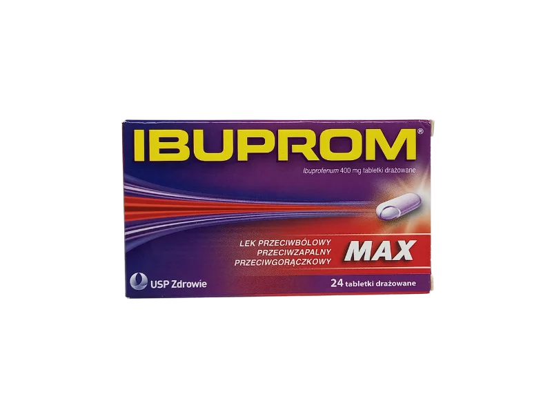 Zdjęcie Ibuprom Max, tabletki powlekane, 400 mg