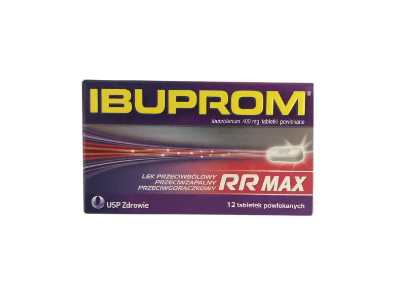 Zdjęcie Ibuprom RR Max, tabletki powlekane, 400 mg