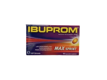 Zdjęcie produktu Ibuprom Max Sprint, kapsułki miękkie, 400 mg