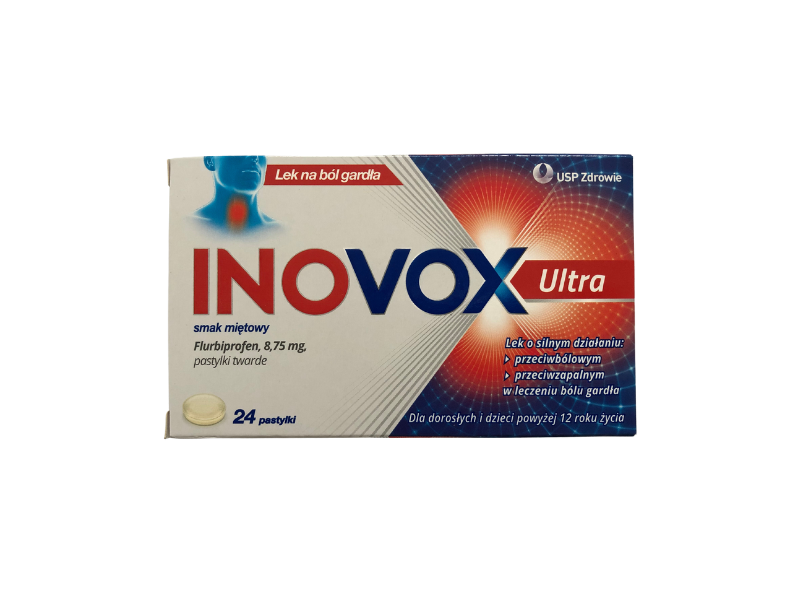 Inovox Ultra, pastylki do ssania, 8,75 mg